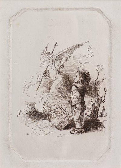 Boy and Angel by John Duncan