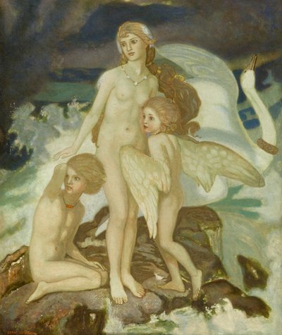 The Children of Lir, 1924 by John Duncan