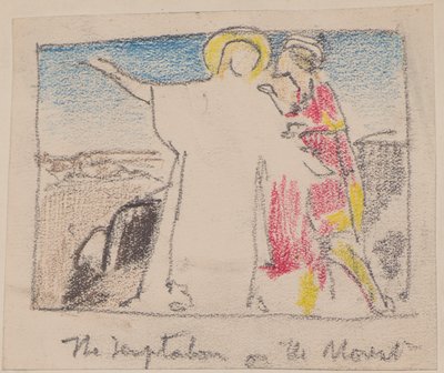 The Temptation on the Mount by John Duncan