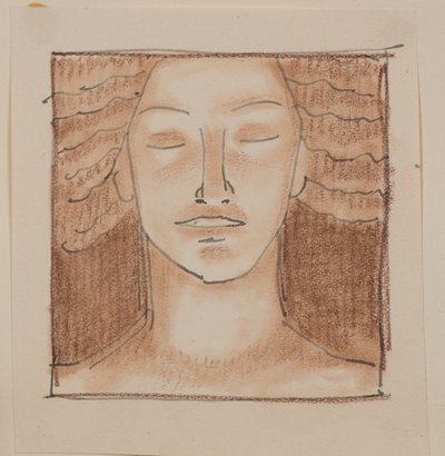 Untitled [Male face] by John Duncan