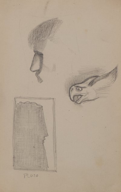 Untitled [Pencil sketches] by John Duncan