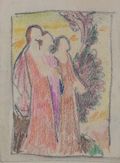Untitled [Three figures] by John Duncan