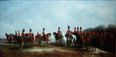Review of the 16th Lancers by John E. Ferneley