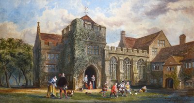 Dartington Manor House, Devon by John Edmund Buckley