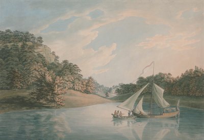 The Lake, Hawkstone Park, Shropshire by John Emes