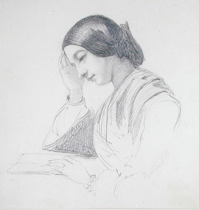Head of a Girl by John Evan Hodgson