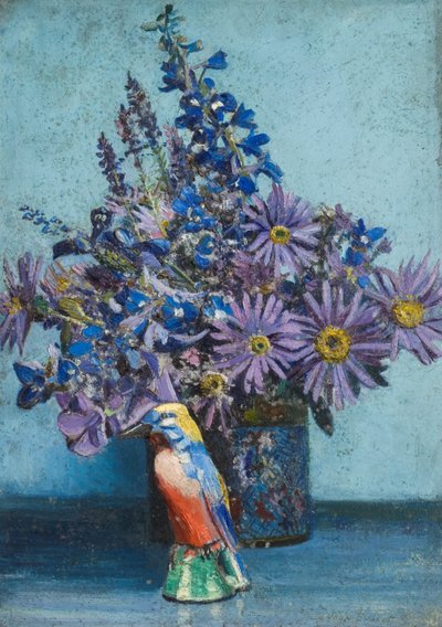 A Scheme in Blue by John Everett
