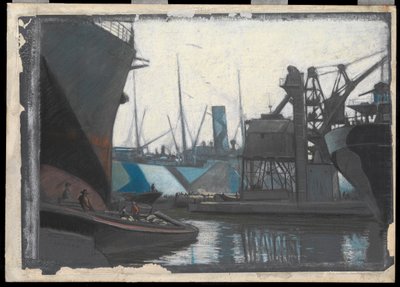 Discharging Grain by John Everett