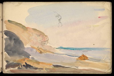 Seascape, Sketchbook by John Everett