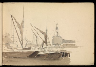 Seascape, Sketchbook by John Everett
