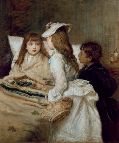 Getting Better, 1876 by John Everett Millais