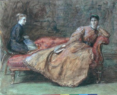 The End of the Chapter by John Everett Millais