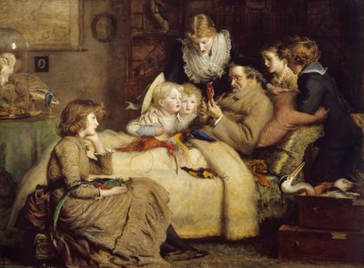 The Ornithologist by John Everett Millais