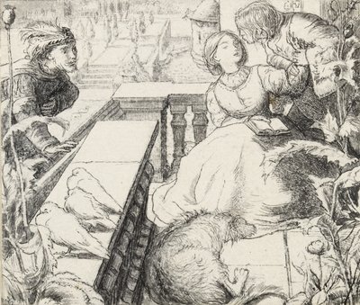 The Sleeping Palace by John Everett Millais