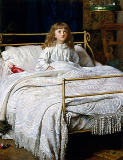 Waking by John Everett Millais