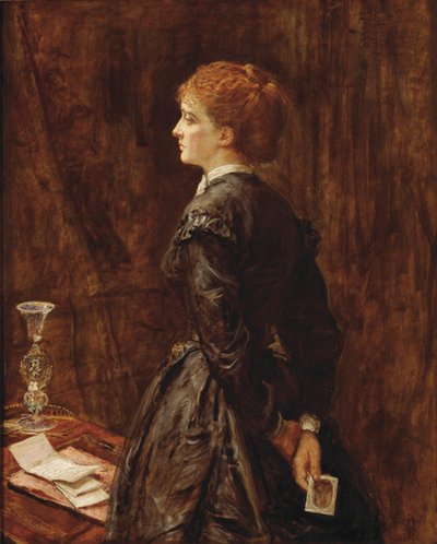 Yes or No? by John Everett Millais