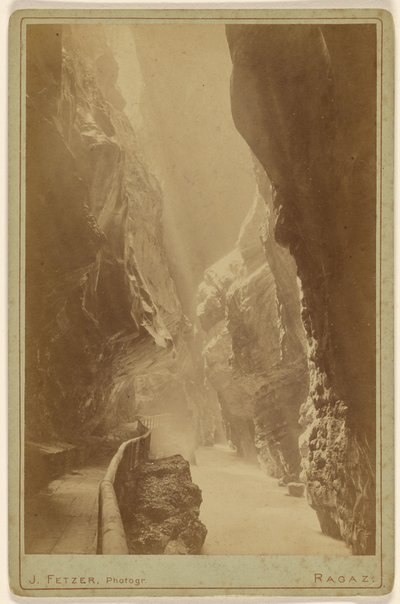 Source of the Baths of Pfaefers (Switzerland) by John Fetzer