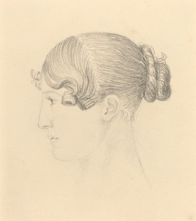Head of a Woman by John Flaxman