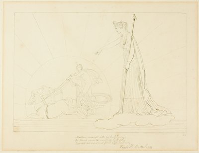 Juno Commanding the Sun to Set by John Flaxman