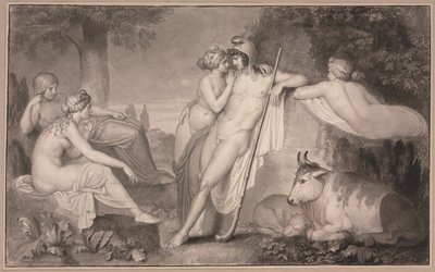 Paris and Oenone by John Flaxman