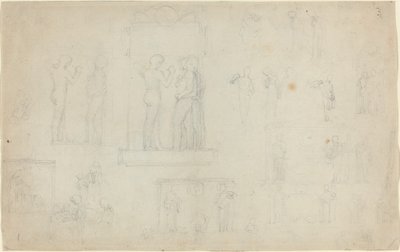 Sheet of Sketches by John Flaxman