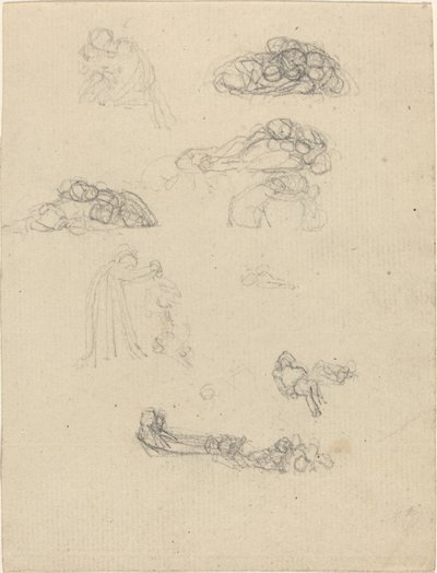 Sheet of Studies by John Flaxman