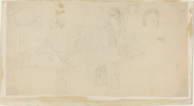 Sheet of Studies by John Flaxman