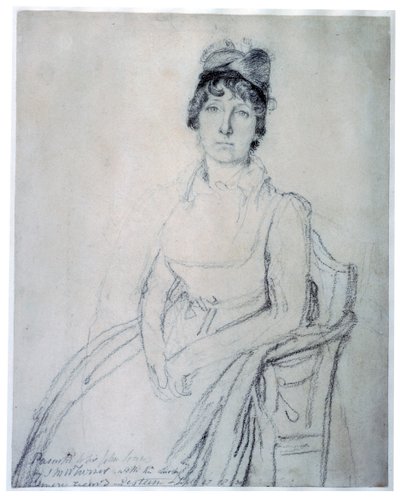 Sketch of Eliza Soane, c.1800 by John Flaxman