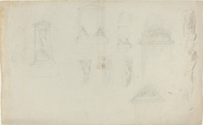 Studies for a Monument by John Flaxman