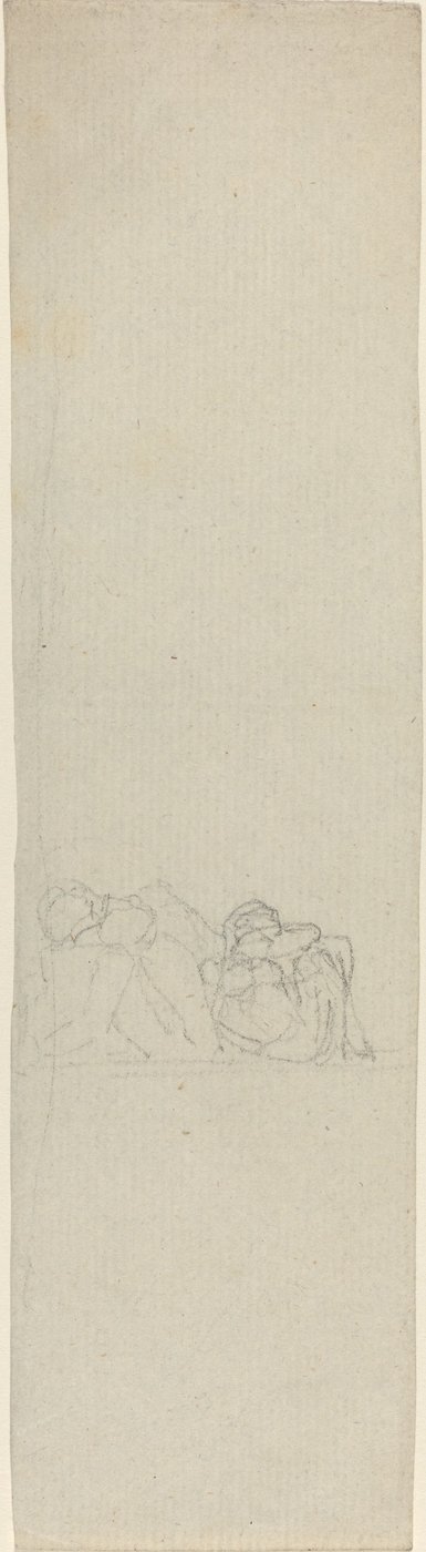 Two Huddled Figures by John Flaxman