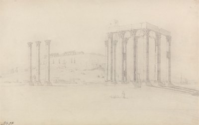 Temple of Jupiter, Athens by John Foster