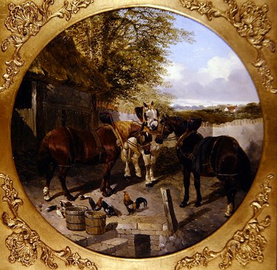 Stableyard by John Frederick Herring Jnr
