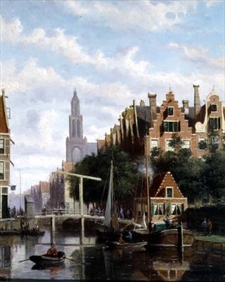 Dutch Canal by John Frederick Hulk