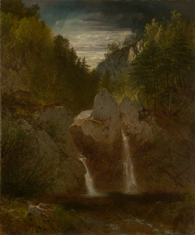 Rocky Pool, Bash-Bish Falls by John Frederick Kensett