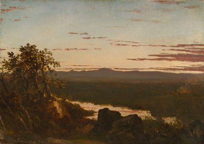 Sunset Landscape by John Frederick Kensett