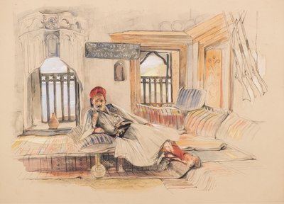 An Eastern Interior by John Frederick Lewis
