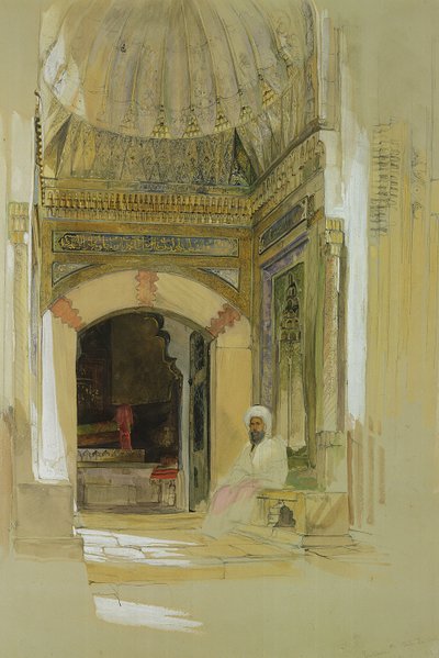 Tomb of Bayazid I, Bursa, Turkey by John Frederick Lewis