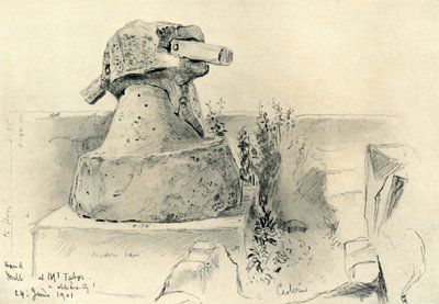 Ancient Hand-Mill at Mount Tabor by John Fulleylove