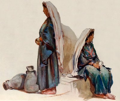 Studies of Syrian Peasant Women by John Fulleylove