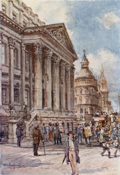 The Mansion House and Cheapside by John Fulleylove