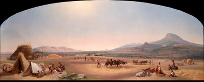 Harvesters on the Roman Campagna by John Gadsby Chapman