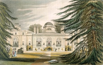 Garden Front of Chiswick House by John Gendall