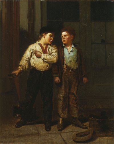 A Dispute Over Territory by John George Brown