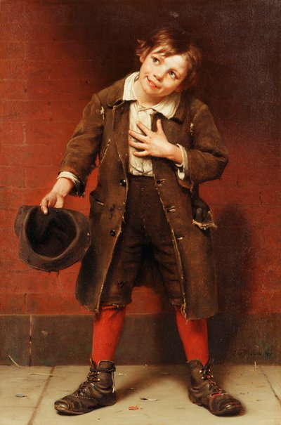 Beggar Boy by John George Brown