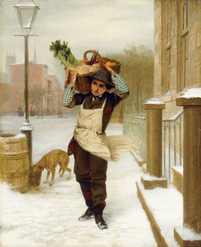 Delivery Boy by John George Brown