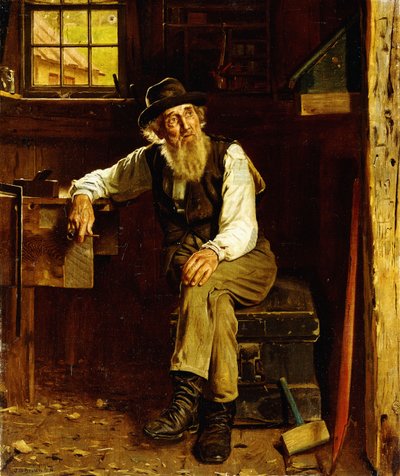 Living in the Past by John George Brown