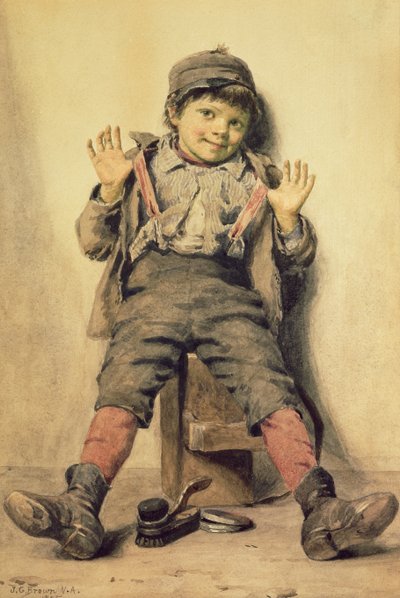 Perfectly Happy by John George Brown
