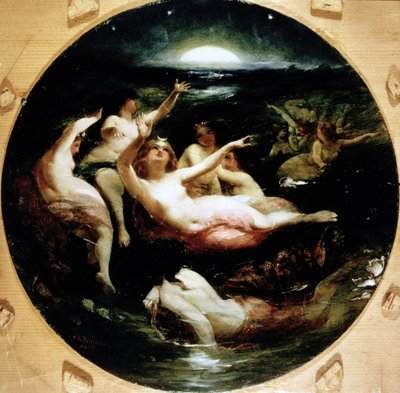Diana and Her Nymphs, 1850 by John George Naish