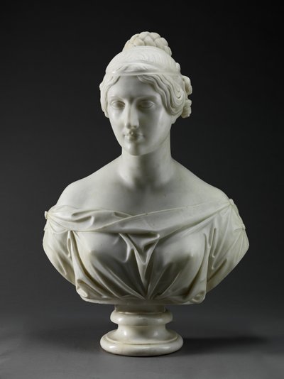 An Unknown Young Woman by John Gibson