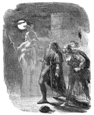 Hamlet by John Gilbert